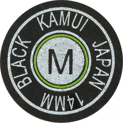 Kamui kůže na tágo Black Original M 14 mm – Zboží Dáma