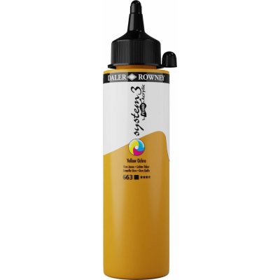 Daler Rowney System3 akrylová barva yellow ochre 250 ml – Hledejceny.cz
