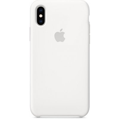 Apple Silikonové iPhone X/XS White MRW82ZE/A – Zboží Mobilmania