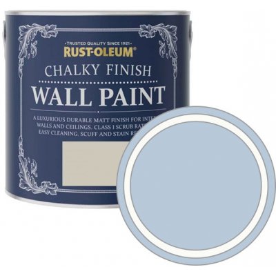 Rust-Oleum Chalky Finish Wall Paint Powder Blue/ prášková modř 2,5L
