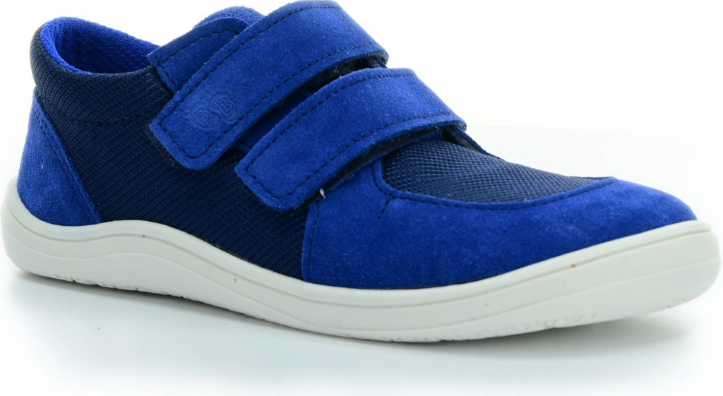 Baby Bare Shoes Febo Sneakers Navy on white