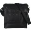 Taška  Greenburry kožená taška 1650-20-PR černá