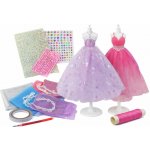 LEAN Toys 17066 Kreativní výtvarná sada na tvorbu šatů pro panenky – Hledejceny.cz