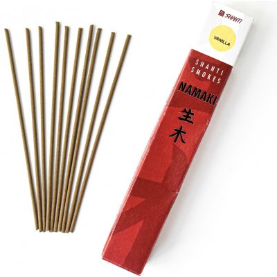 Namaki vonné tyčinky Japonské Vanilla 10 ks – Hledejceny.cz