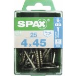 Spax Uni vrut zápust.hlava T-Star+ T20 část.závit ocel A2 4 x 45 mm 25 ks – Hledejceny.cz