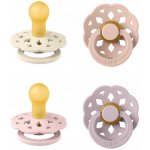 Bibs Boheme dudlíky přírodní kaučuk 2ks Blush Nočný / Vanilla Nočný – Zboží Dáma