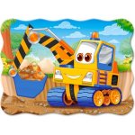 Castorland Žlutý bagr 30 dílků – Sleviste.cz