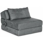 Modernhome Rozkládací pohovka 2v1 190x70 cm šedá DA001-4 – Hledejceny.cz