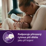Avent Philips Láhev Natural Response bílá 260 ml – Zboží Dáma