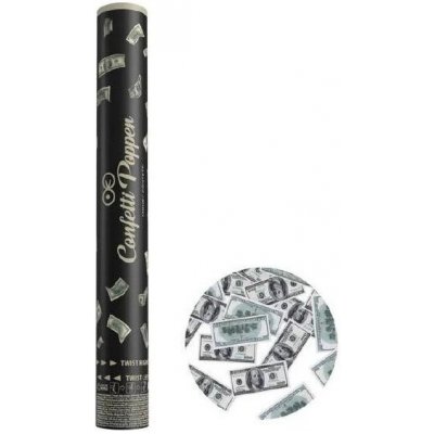 Konfety vystřelovací dolary 40 cm – Zboží Dáma