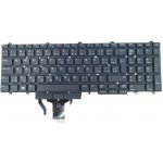 DeTech Podsvícená klávesnice pro notebook Dell E5550, CZ/SK – Zboží Živě
