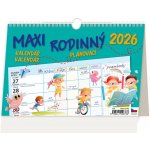 Stolní Helma Maxi rodinný plánovací 2026 – Zboží Dáma