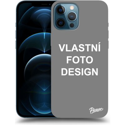 Pouzdro Picasee silikonové Apple iPhone 12 Pro Max - Vlastní design/motiv čiré – Zboží Mobilmania