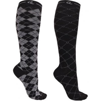 QHP Jezdecké podkolenky Classic 2 ks černé – Zboží Mobilmania