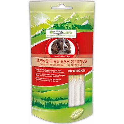 Bogacare Sensitive Ear tyčinky do uší pro psy 30 ks