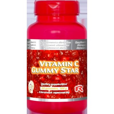 Starlife Vitamin C Gummy Star 60 tablet – Zbozi.Blesk.cz