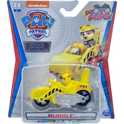 Spin Master Paw Patrol Sběratelská kovová autíčka Rubble bagr – Hledejceny.cz