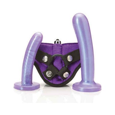 Tantus Postroj pro připínací dilda Startovací strap on sada fialová – Sleviste.cz