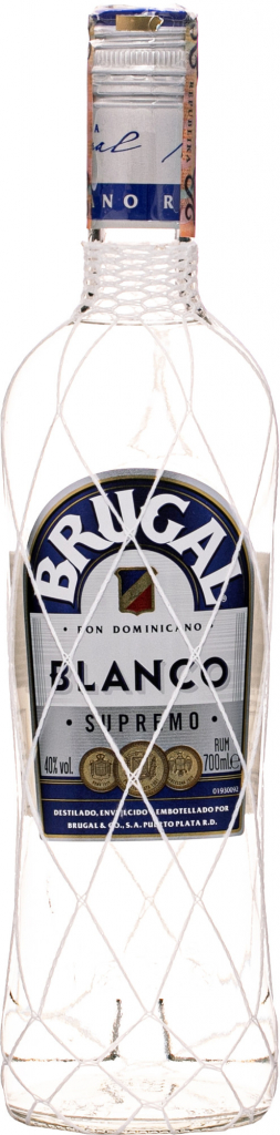 Brugal Blanco Supremo Rum 40% 0,7 l (holá láhev)