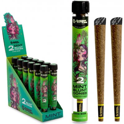 G-Rollz předtočené blunty 2 ks mint cones – Zboží Mobilmania