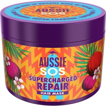Aussie SOS Supercharged Repair maska na vlasy 450 ml