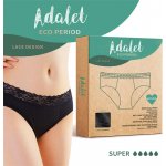 Adalet Eco Period Natura Menstrual Panty Super Black – Zboží Dáma