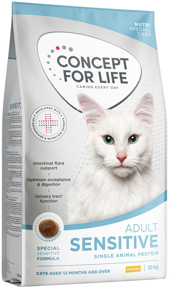 Concept for Life Sensitive Cats granule pro kočky 10 kg
