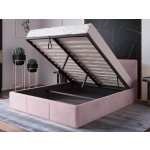 Ami Nábytek Top line 7 s úložným prostorem Růžový Velvet – Zboží Dáma