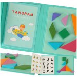 Bestent Dřevěný magnetický tangram pro děti – Zboží Mobilmania