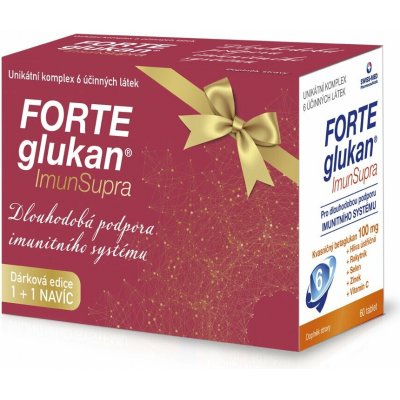 Swissmed FORTEglukan ImunSupra 60 tablet – Hledejceny.cz