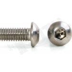 Šroub button imbus nerez A2, ISO 7380, půlkulatá hlava - M10x40 – Sleviste.cz