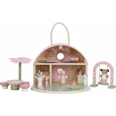 Little Dutch Domeček pro víly dřevěný přenosný Fairy Garden – Zboží Dáma