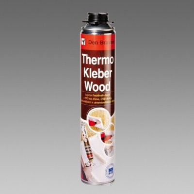Den Braven THERMO KLEBER WOOD pistolová montážní pěna 40221WT 750 ml – Sleviste.cz