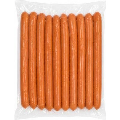 Steinex Hot Dog párky (65 % obsah masa), 10x60g, mražené 600g – Zboží Dáma