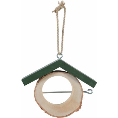 Zolux Budka krmítko Hut na jablko dřevo zelená – Zboží Dáma