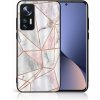 Pouzdro a kryt na mobilní telefon Xiaomi Protemio 95362 My Art Ochranný pro Xiaomi 12 Lite PINK MARBLE (143)