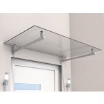 Gutta Guttavordach HD 140 140 x 80 cm stříbrná / čirá 7200106 – HobbyKompas.cz
