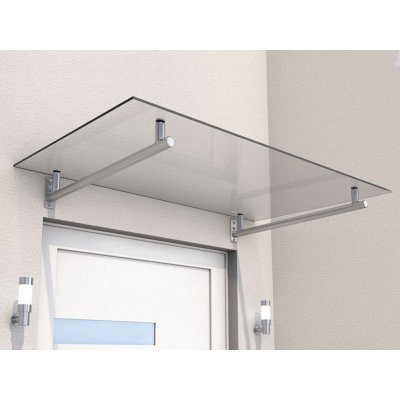 Gutta Guttavordach HD 140 140 x 80 cm stříbrná / čirá 7200106 – HobbyKompas.cz