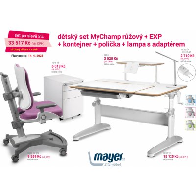 Mayer MyChamp Expert dětský set růžový – Zboží Mobilmania
