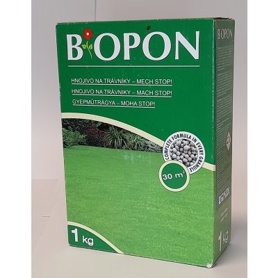 BioPon Hnojivo na trávníky Mech Stop 1 kg – Zbozi.Blesk.cz