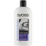 Syoss Blonde & Silver balzám pro zesvětlené, blond a šedé vlasy 440 ml – Zboží Dáma