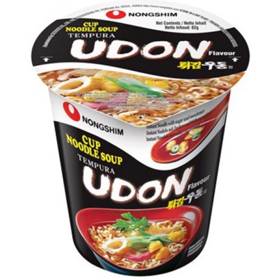 Nong Shim NongShim instantní nudlová polévka Udon v kelímku 62g – Zbozi.Blesk.cz