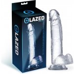 GLAZED Curved Dildo Crystal – Sleviste.cz