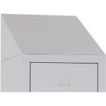 Manutan 38409 60 cm šedý – Zboží Dáma