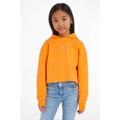 Calvin Klein Jeans Dětská mikina oranžová