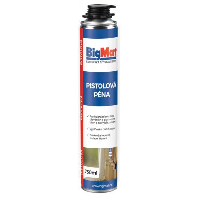 BigMat Pěna montážní pistolová 750 ml – Hledejceny.cz