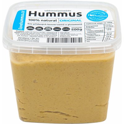 I Love Hummus cizrnová Pomazánka original 500 g – Zboží Dáma