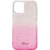 Pouzdro a kryt na mobilní telefon Apple WG Rainbow iPhone 12 Mini Pink-Silver