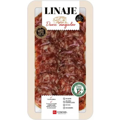 El Conchel Krájený salchichón z plemene Duroc 100 g – Sleviste.cz