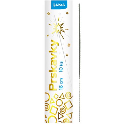 LUMA trading Prskavky 16cm 10ks LUMA – Hledejceny.cz